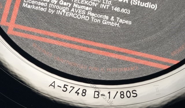 INT 126.600 'B' Matrix.