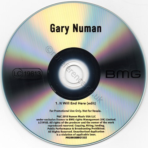 PROMOBMG1532 CD Label
