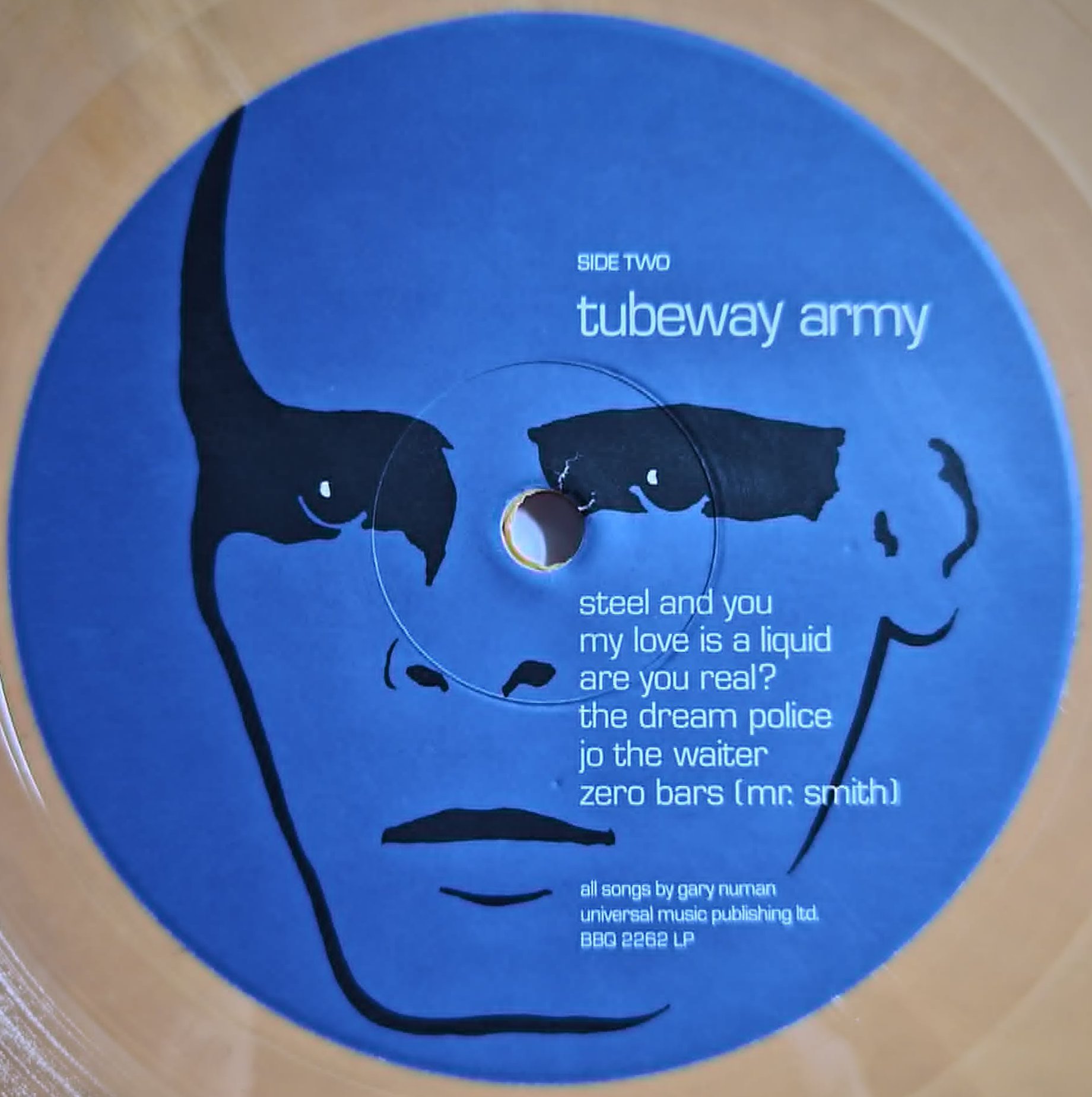 B Side Label.