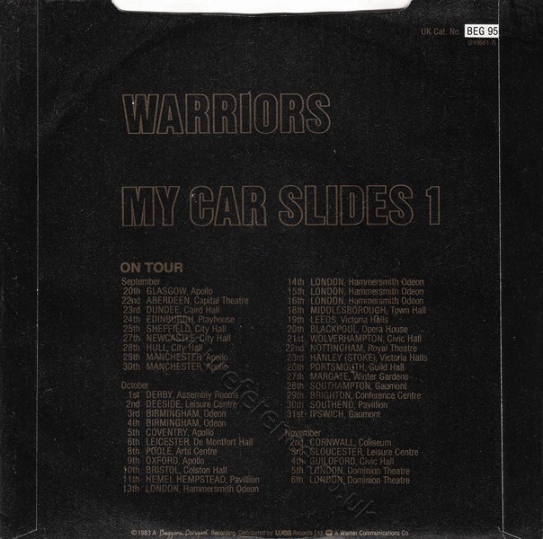 BEG 95 Back Cover