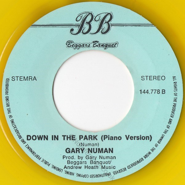 144.778 Yellow/Orange Marble B Label.