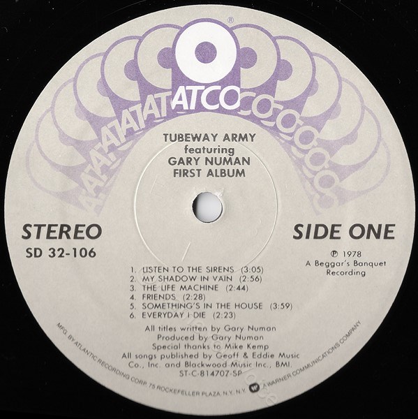 SD 32-106 SP A Label.