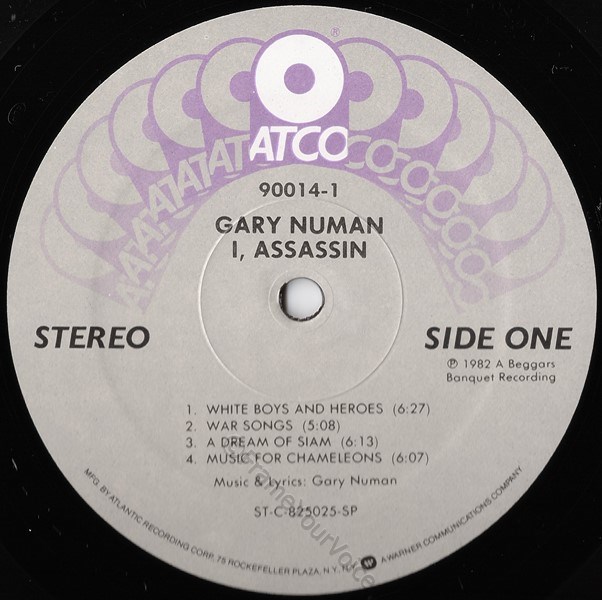 90014-1 SP A Side Label.