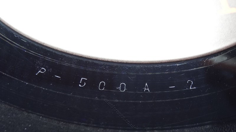 P-500A 'B' Side Matrix.