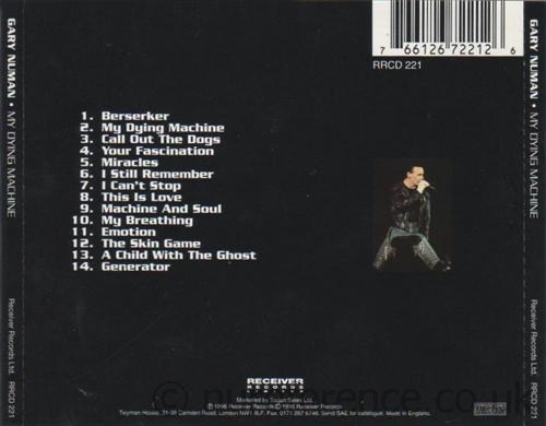 RRCD 221 Back. (John Hayes)