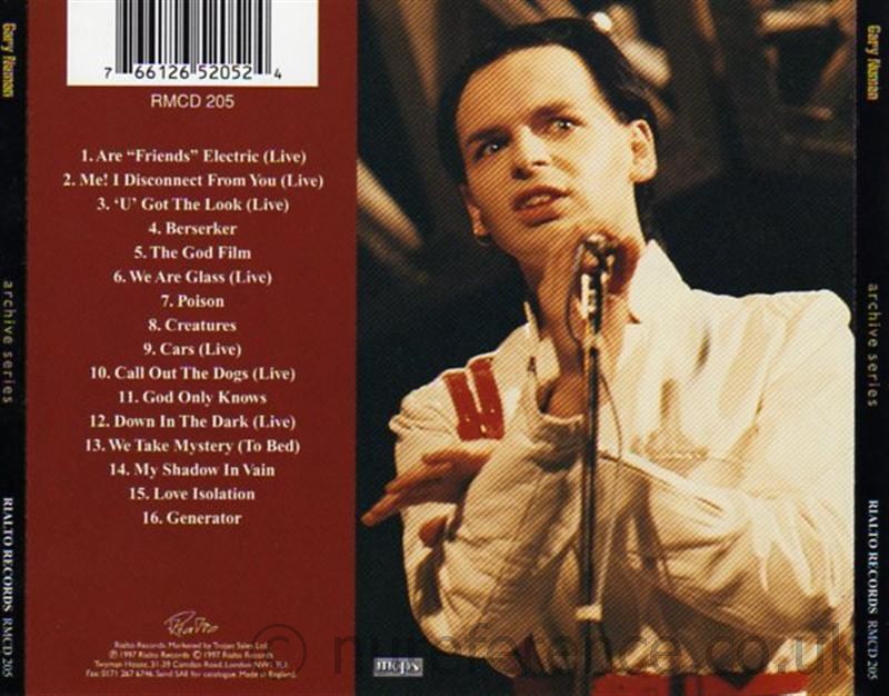 RRMCD 205 Reissue Back Cover. (John Hayes)