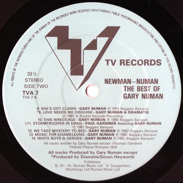 TVA 7 'B' Label.