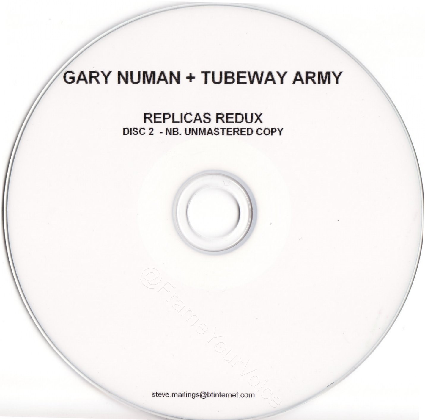 BBQCD 2057 Un-Mastered Promo Disc 2.