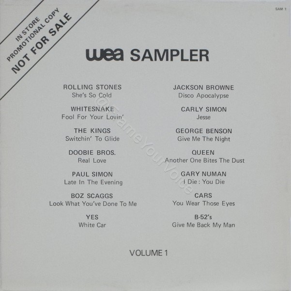 SAM-1 WEA Cover