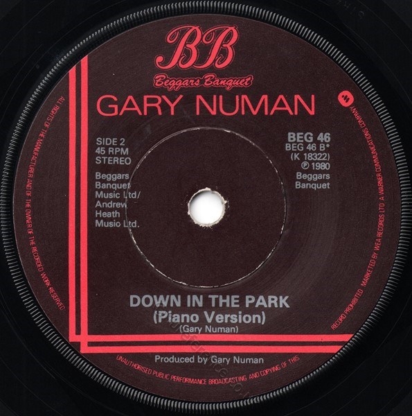 BEG 46 B Side Label