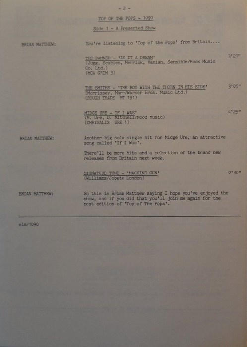 Timing Sheet 6