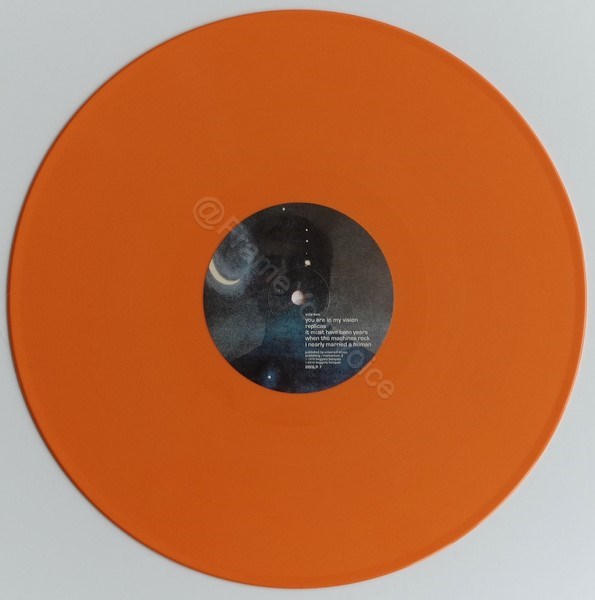 BBQLP 7 Orange 'B' Side Vinyl.