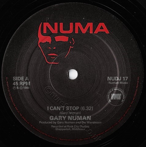 NUDJ 17 A Side Label