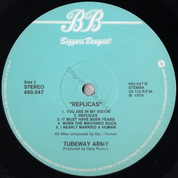 660.047 B side Matrix [Alt. Black/Blue Label].