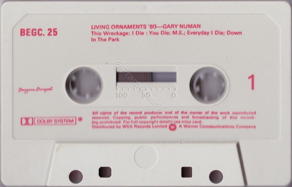 BEGC 25 A Side Label