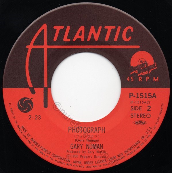 P-1515A B side Label.