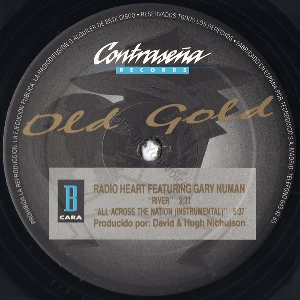 OLD GOLD-018-MX B side Label.