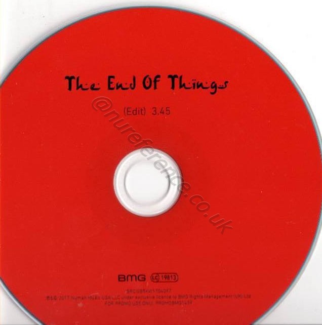 PROMOBMG1459 White Label CD Label.
