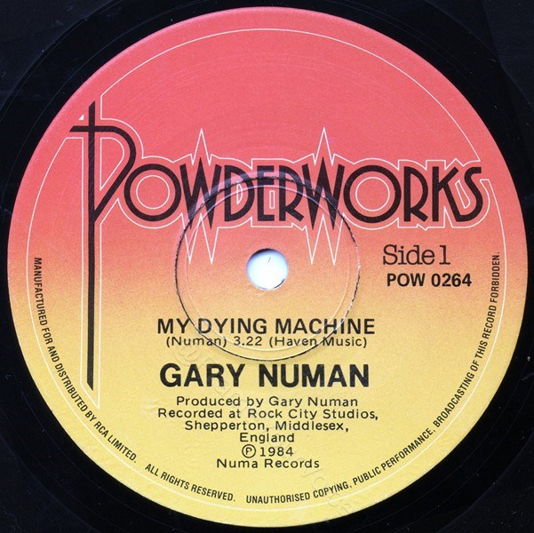 POW 0264 A side Label.