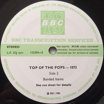 'B' Label