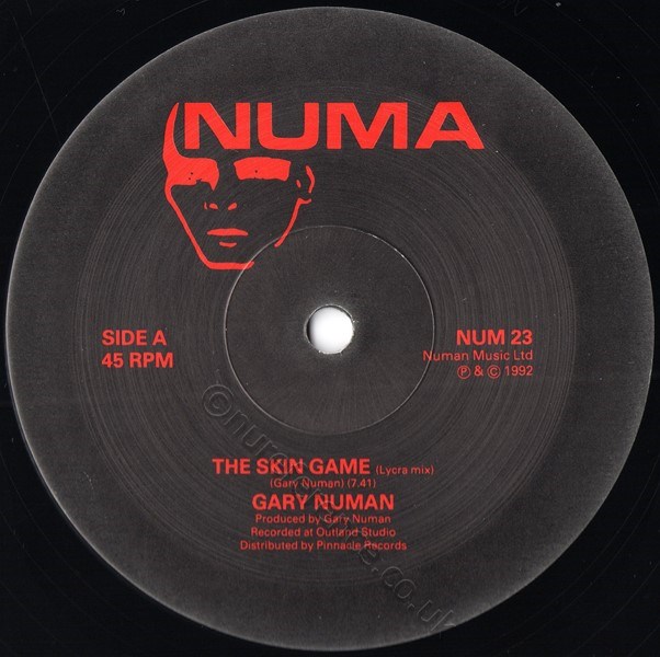 NUM 23 A Side Label