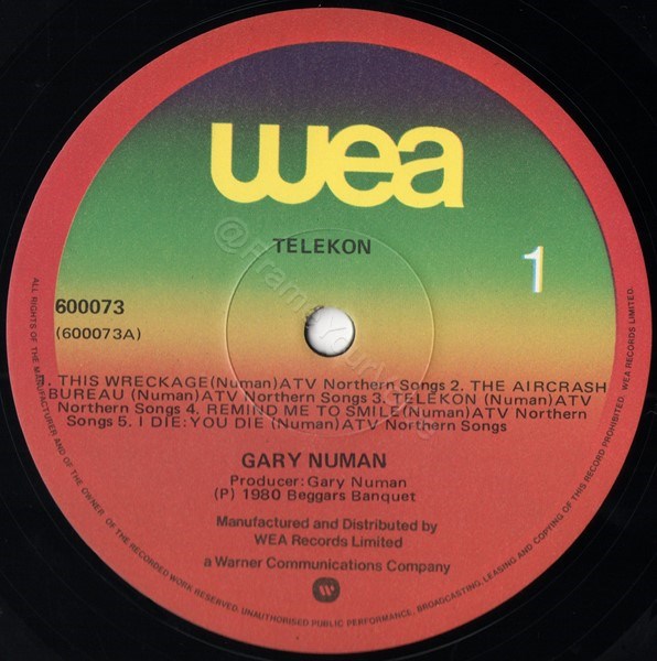 600073 A Side Label.