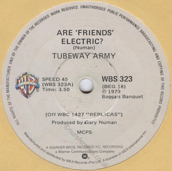 WBS 323 A side Label