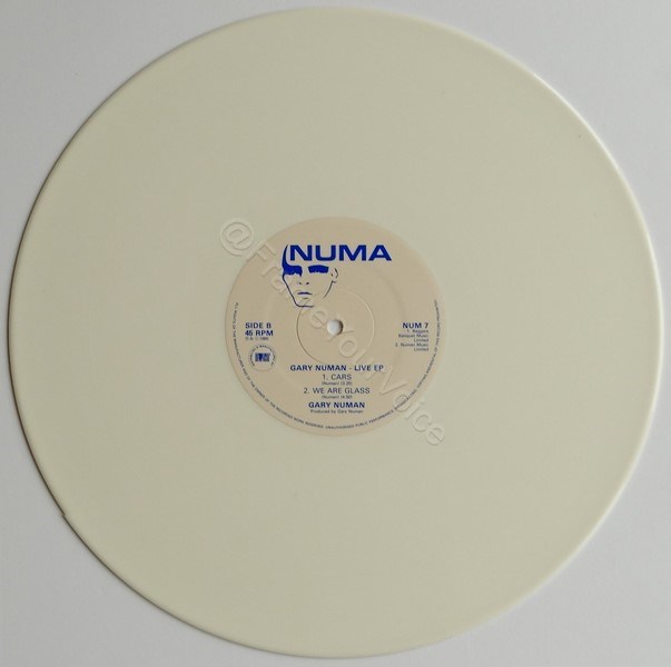 NUM 7 White Vinyl B Side