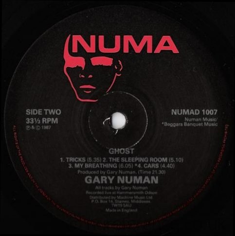 NUMAD 1007 Side 2 Label