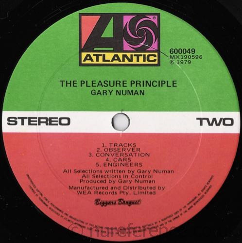 600 049 Atlantic 'B' Side Label