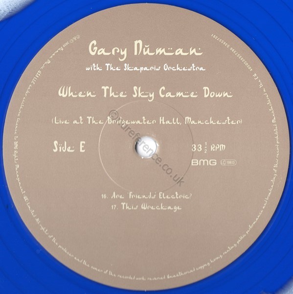 CD B side Label.