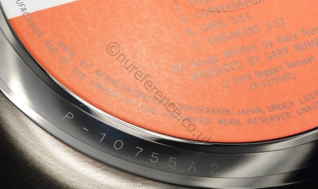 P-10755A 'B' Side Matrix.