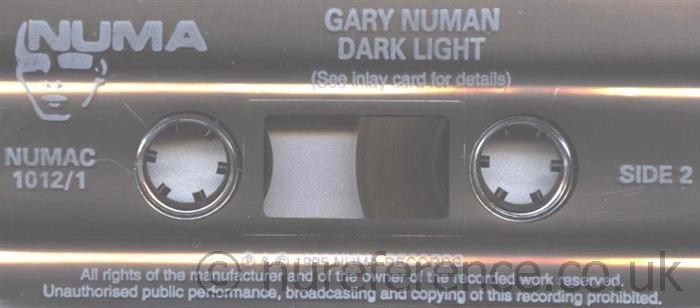 NUMAC 1012 'B' Side Label