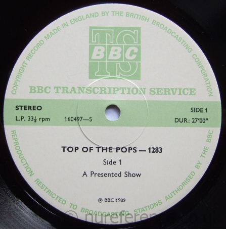 E Side Label.