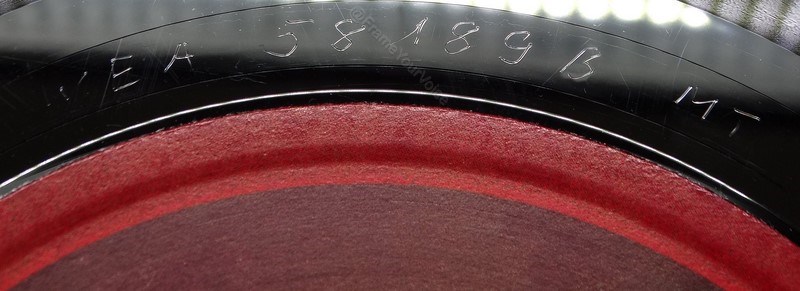 58189 'B' Side Matrix.