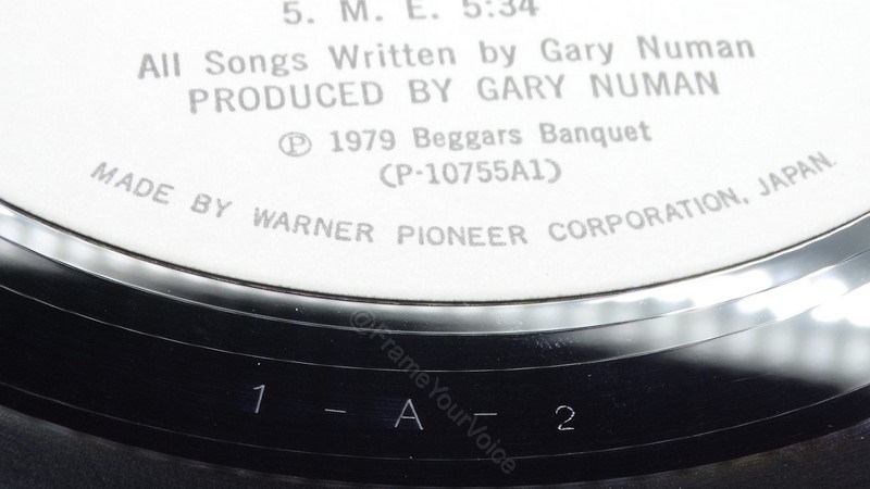 P-10755A Promo 'A' Side Matrix 2.