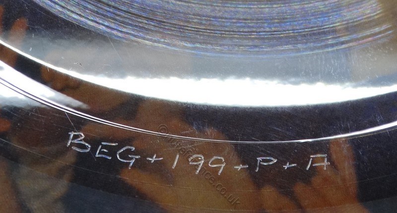 BEG 199P Picture Disc A Matrix