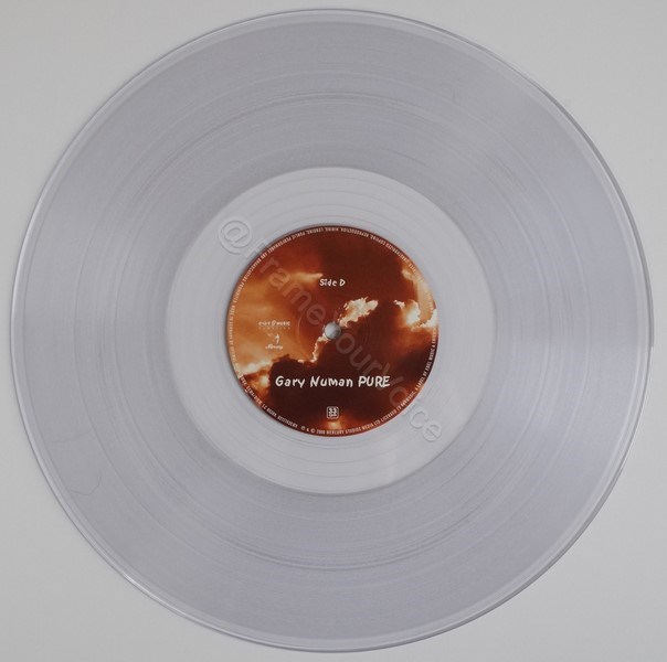 0217743EMX D Side Crystal Clear Vinyl.