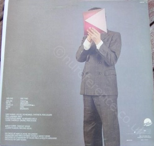 50646 Test Pressing Back Cover