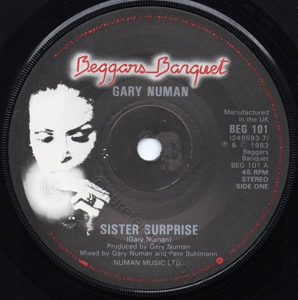BEG 101 A Side Label