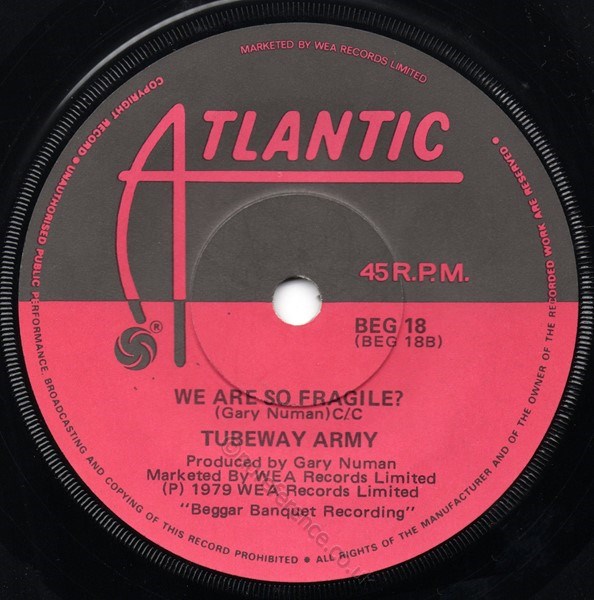 BEG 18 B side Label.