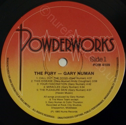 POW 6109 A Side Label.