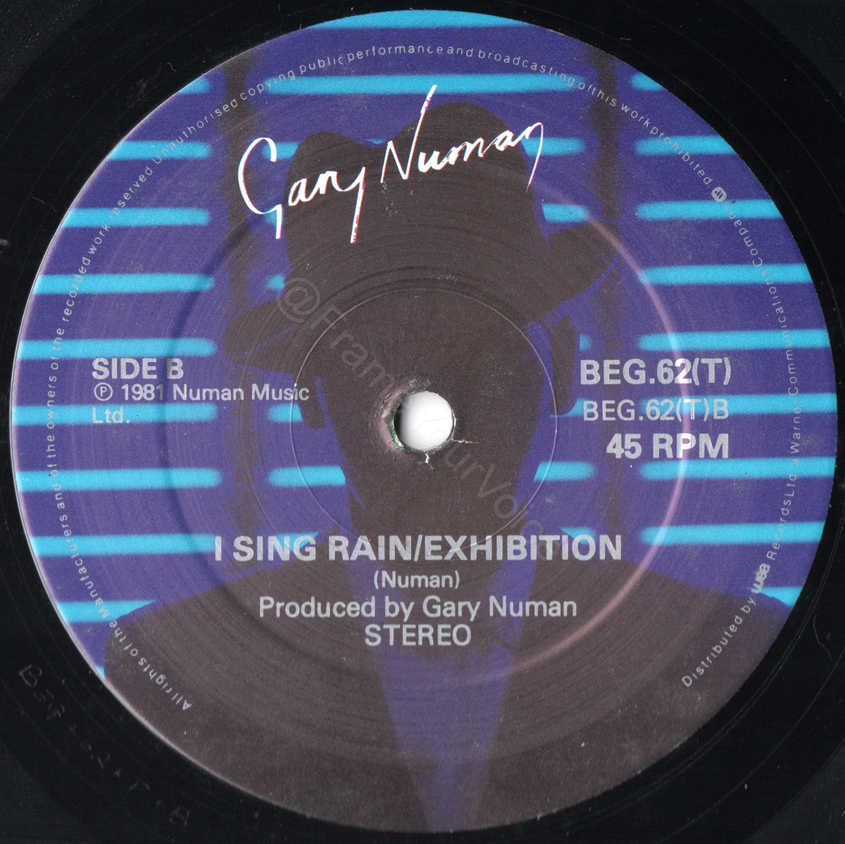BEG 62T B Side Label