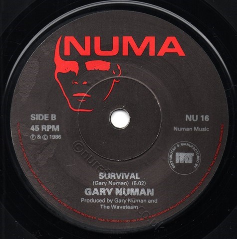 NU 16 B Side Label