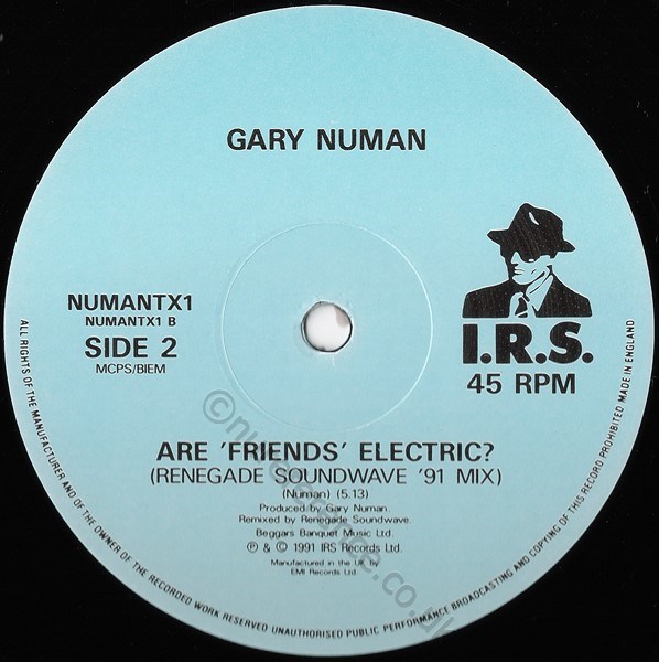 NUMANTX 'B' Label