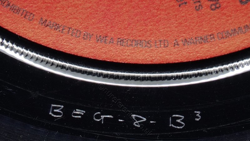 BACK 2 (BEG 8) B Side Matrix