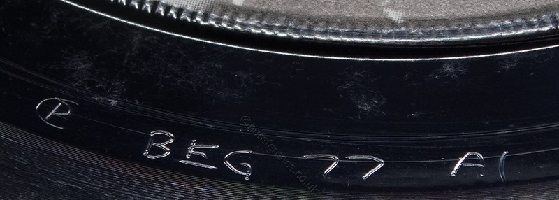 BEG 77 A Side Matrix.