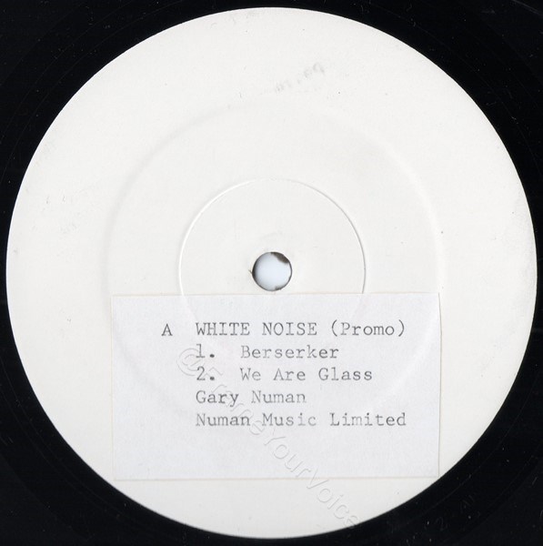 NU PROMO 1002 Sampler 'A' Side Label