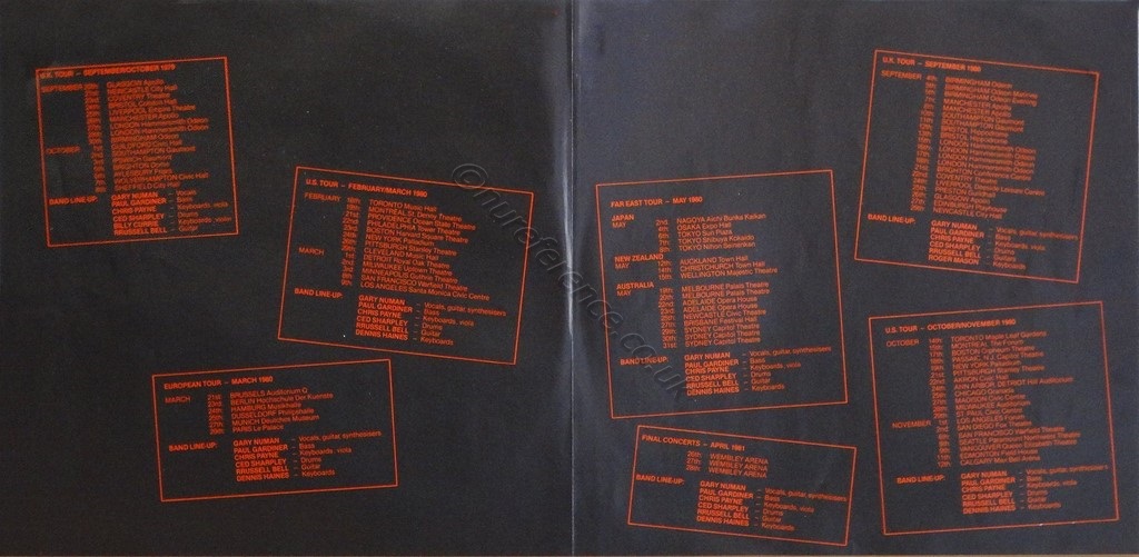 2BEG 7980 Tour Dates Inner Foldout.