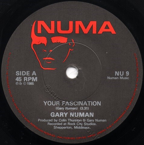 NU 9 A Side Label